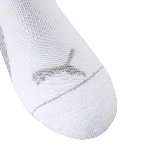 PUMA Women's Low Cut Socks (6-Pack) - color: White/Grey