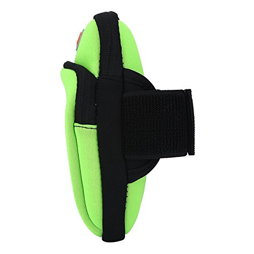 Phone Armband for Running, Outdoor Sport Running Jogging Exercise Gym Arm Wrist Pouch Armband Phone Cases Bag (Green) - color: Green