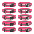 Reflective Safety Belt Adjustable - color: Rose Red