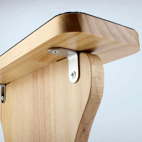 Cheer Balance Trainer, Wooden Cheer Flyer Stand, Cheer Stand for Cheerleading Flyer Balance, Cheer Flyer Stand Balance and Flexibility Trainer for Flexibility Core Strength (With Fixed Iron Sheet)