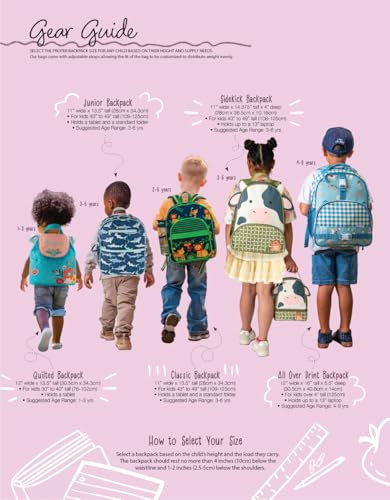 Stephen Joseph Sidekicks Backpack, Hedgehog - color: Hedgehog