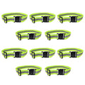 Reflective Vest - Running Vest Reflector, Reflective Running Vest with Safety Straps, High Visibility Reflector - color: J-10pcs Belt