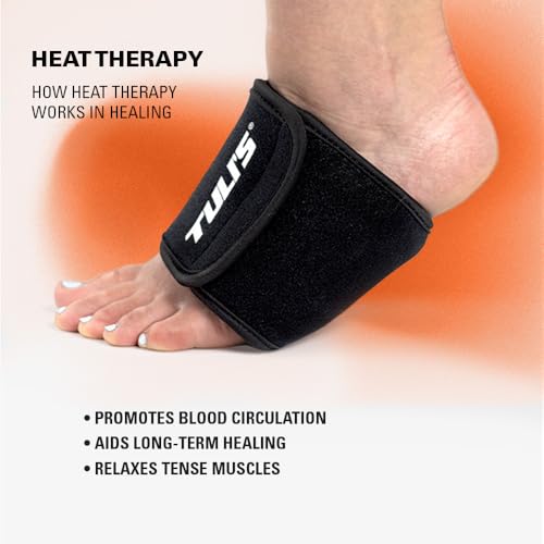Tuli’s Foot Therapy Wrap, Ice/Heat Pack for Plantar Fasciitis, One Size