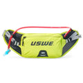USWE Zulo Hydration Hip Pack - with Organizer and Side Pockets, Bounce Free Hip Belt (Crazy Yellow, 2L) - color: Crazy Yellow, size: 2L