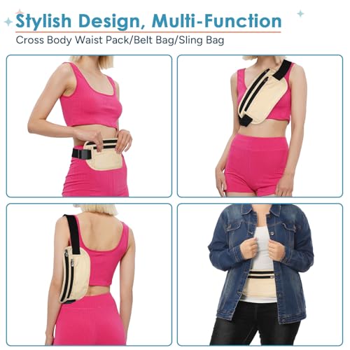 travel inspira RFID Blocking Hidden Money Belt - color: Khaki