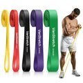 Resistance Bands for Working Out,5-Level Elastic Exercise Bands - color: Colorful
