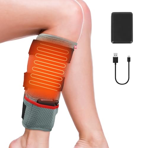 Portable Cordless Leg Heating Pad with Battery