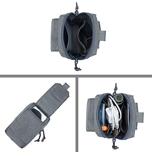EXCELLENT ELITE SPANKER Tactical EDC Pouch Molle Utility Pouch Phone Pouch - color: Gray