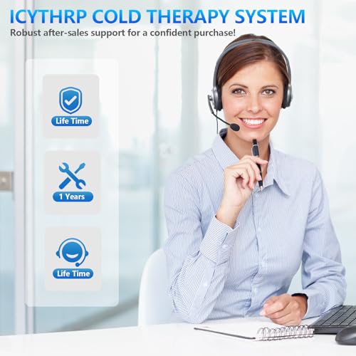 ICYTHRP Programmable Ice Machine for Ankle After Surgery w/Quiet Pump