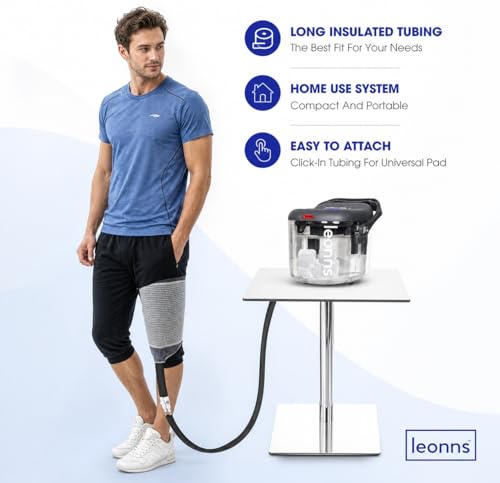 LEONNS Cold Therapy Machine for Knee, Shoulder, Back & Hip | Universal Pad - style: Machine + Universal Pad