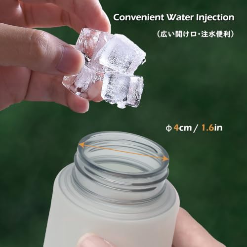 TRIWONDER Running Water Bottle Handheld Plastic Flask Hydration Vest Packs Waist Belt Replacement for Runners Marathon Cycling Hiking - color: 03 Soft Flasks - White - 500ml/16.9oz - 2 Packs