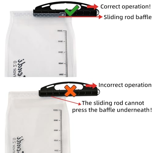 2 Pack Hydration Pack with 2L Backpack Water Bladder - Great for Outdoor Sports of Running Hiking Camping Cycling Skiing - color: Black with Grey Zipper (1 Pack)