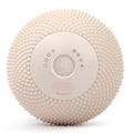 Vibrating Massage Ball with Heat, 7 Modes, 3.6 Inch, Apricot - color: Apricot