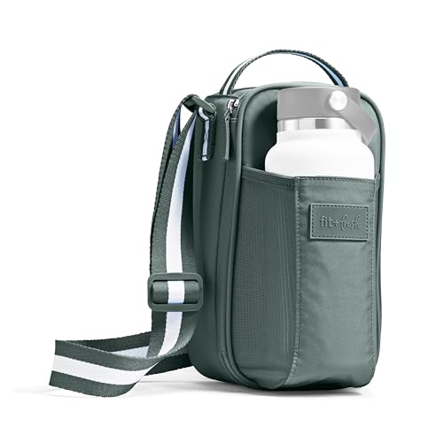 Fit & Fresh Nina Water Bottle Bag - color: Sage