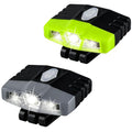 LHOTSE Rechargeable LED Hat Clip Light - color: Grey Green