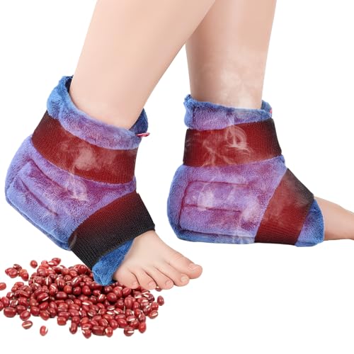 Comfytemp Microwavable Heated Slippers, Moist Heat Pads for Feet and Ankles