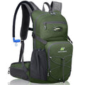 N NEVO RHINO Hydration Backpack, 18L Hiking Backpack with 3L Water Bladder - color: Army Green