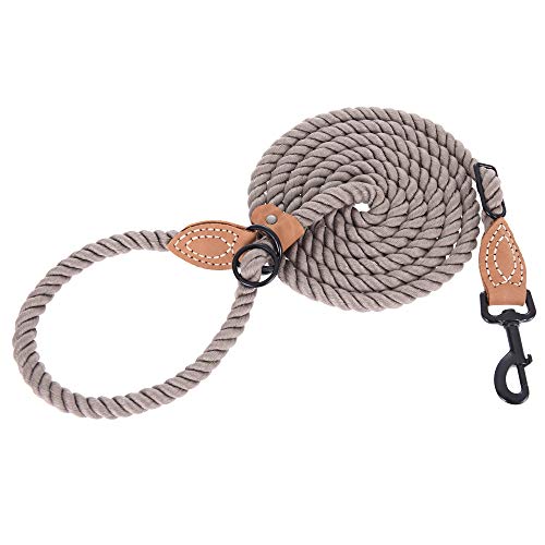 Mile High Life Hands Free Dog Leash, Crossbody Waist Leash with Genuine Leather Connection, Multifunctional Adjustable Slip Lead for Dog Walking Running (Camel, 8FT) - color: Camel, size: 8FT Hands Free