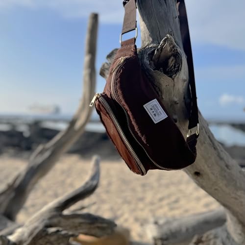 Ditty Co. Small Diaper Bag - Portable Changing Pad - Crossbody Bags For Women - Baby Wipe Holder - Baby Travel Essentials (Chocolate Brown) - color: Chocolate Brown