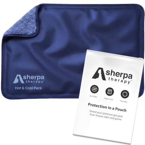 Flexible Hot and Cold Gel Pack Medium 8" x 12" - size: Medium, style: Blue