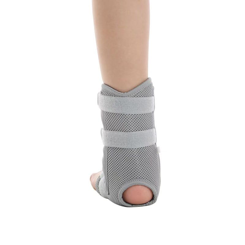Kids Pediatric Ankle Brace, Neoprene Ankle Splint with Adjustable Straps, Universal Fit, Lightweight Support (Large) - size: Large
