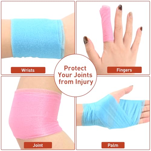 ddseexhe12 Pcs Pre Wrap Athletic Tape,2.75 in X 360 Yards Pre Wrap Tape