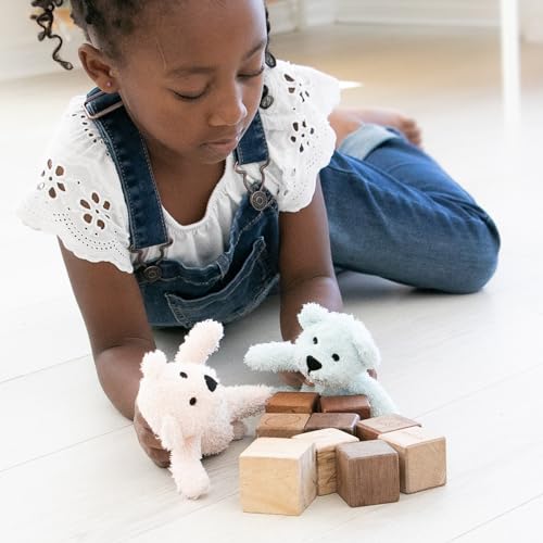 Thermal-Aid Zoo Mini — (Bella the Pink Bear) — Mold-Resistant, Washable Hot & Cold Pack for Kids — Heating and Cooling Pad with Natural Corn Filling — Reusable Plush Toy - size: Mini Pink Bear