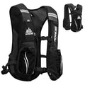 TRIWONDER Running Vest Hydration Pack Backpack for Men & Women, Lightweight Trail Marathon Run Race Vest for Cycling Jogging - color: 02 Black - Only Vest