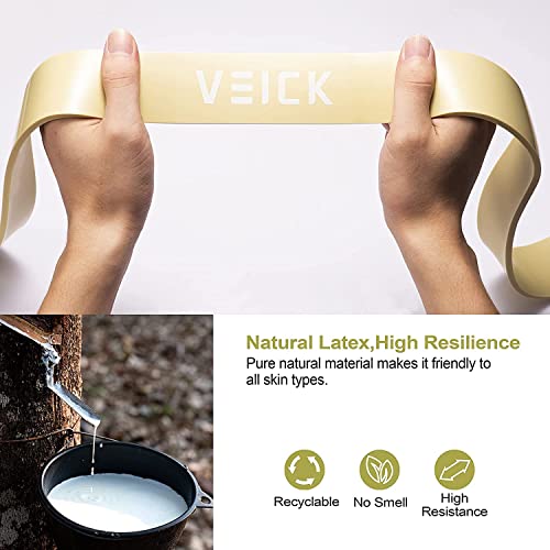 VEICK Pull Up Assist Resistance Bands for Home Gym - color: Green Set of 6