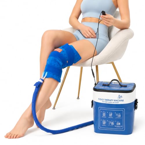 Cold Therapy Machine for Knee After Surgery with Knee-Specific Pad