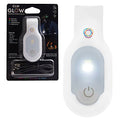 Lightsflo ClipGlow Rechargeable Night Light Nurse Nightshift Hands Free Lightweight Emergency Flashlight for Walking Running Pets Outdoors (White) - color: White