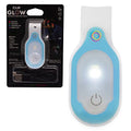Clipglow Nurse Light Clip On Nursing Night Shift Light, Bright, Lightweight Magnetic, Portable, USB Rechargeable Flashlight for Badge, 8-10 Hours Battery, 4 Light Settings 10-25 Lumens Nurse Gift|Blue - color: Blue