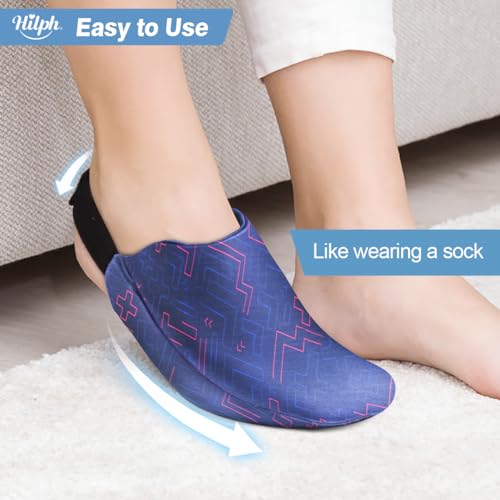 Hilph Bundle Forefoot Toes Gel Ice Pack and Foot Gel Ice Pack Sock for Pain Relief