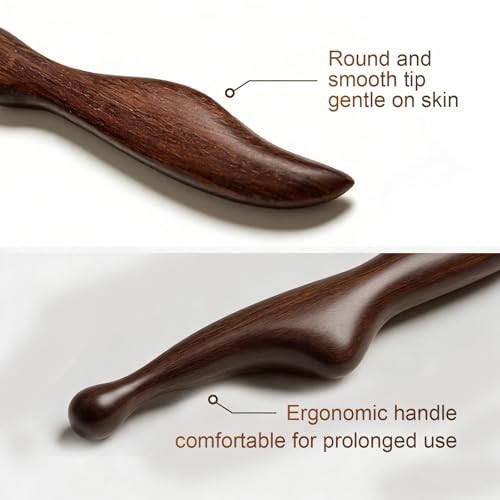 Acupuncture Pen Wooden Acupressure Foot Reflexology Massage Tool