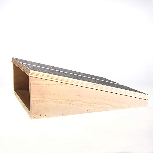 PowerTRC Wooden Slant Board | Adjustable Incline Board for Stretching and Exercising | Prevent Muscle Injuries | Portable and Easy to Use Design