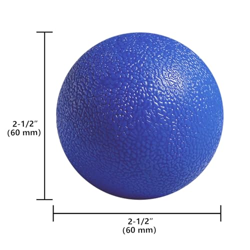 GOGO Lacrosse Massage Ball, Firm TPE for Trigger Point Myofascial Release - color: Green