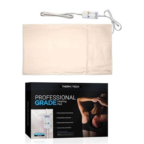 Thermotech Moist Heating Pad, Digital Timer, Medium 18 x 14 in - size: Medium 2nd Gen - 18" by 14"