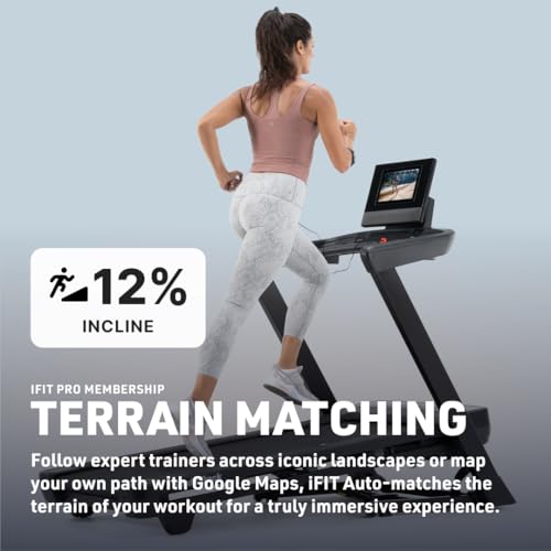 NordicTrack T Series Treadmills for Home | T5, T6.5s, T7, T10, T16 - size: T10" Console