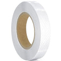 Reflective Tape, Waterproof Self Adhesive Dot Safety Reflector - color: White, size: 1 Inch x 65 Feet