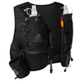 Haimont 8L Trail Running Hydration Vest with Soft Flasks - color: Black, size: Small