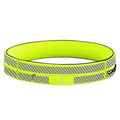FlipBelt Classic Running Belt, Phone Holder for Running, Money Belt Pouch - color: Reflective Neon Yellow, size: Medium