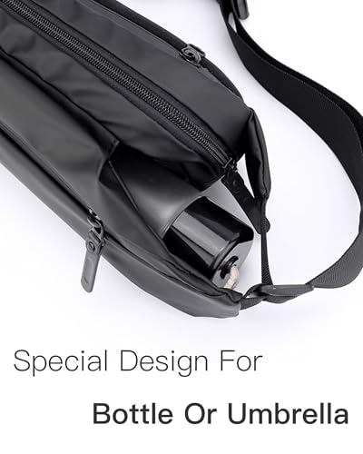 Fanny Pack for Men & Women | Adjustable Waist Bag (28-63 Inch Belt) – Large Waterproof Belt Bag for Hiking, Running, Travel, Gym | Phone Pouch with Zipper Pocket - color: Green