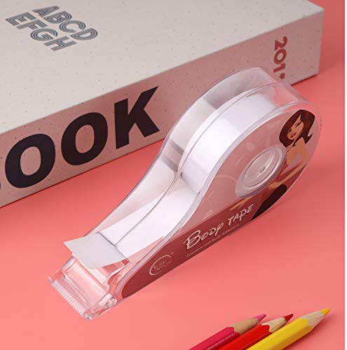 Body Tape, Medical Grade Double Sided Tape with Dispenser for Body and Clothes