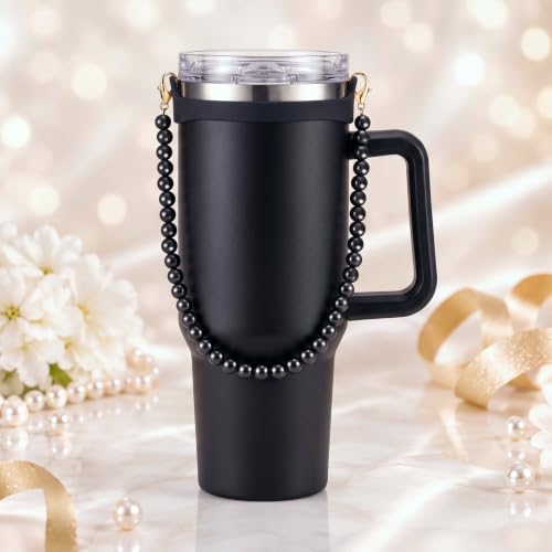 Silifine Silicone Water Bottle Holder Sling with Pearl Strap, Dark Pearl - color: Dark Pearl