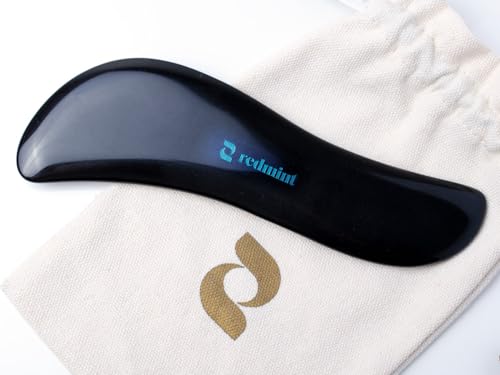 Redmint Obsidian Body Gua Sha Tool, Muscle Scraper Body Massager