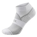 Zensah Grit 2.0 Compression Running Socks for Men and Women - color: 1 Pair - White, size: Small