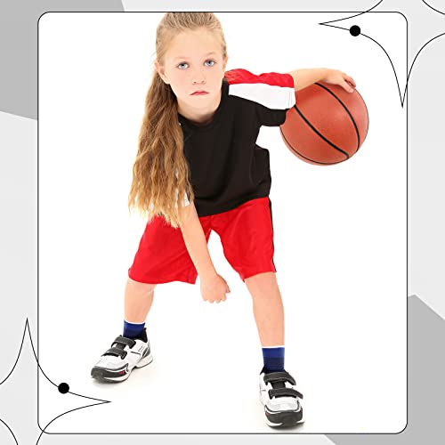 Haysandy 4 Pcs Kids Ankle Brace Support, Black, Dark Blue, 5-10 Years - color: Black, Dark Blue, size: 5-10 Years
