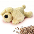 Microwave Heating Pad for Pain Relief, Microwavable Stuffed Animal - style: Golden Retriever Dog