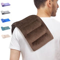 SuzziPad Microwave Heating Pad for Muscle Soreness Fatigue, 7"X16", Brown - color: Brown