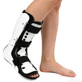 Walking Boot for Broken Foot - Medical Fracture Boot for Toe & Ankle Injuries-Breathable Stabilizer for Men Women (White, Overall Mid Size (Sole Upgrade), Right) - size: Overall Mid Size (Sole Upgrade)